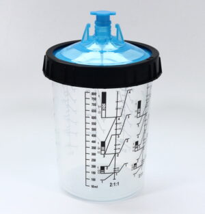 Merilni lončki 850 ml PCS 125µ za lakirne pištole