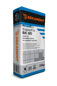 Lepilo za keramiko 25kg Siprofix BK 90 Bekament