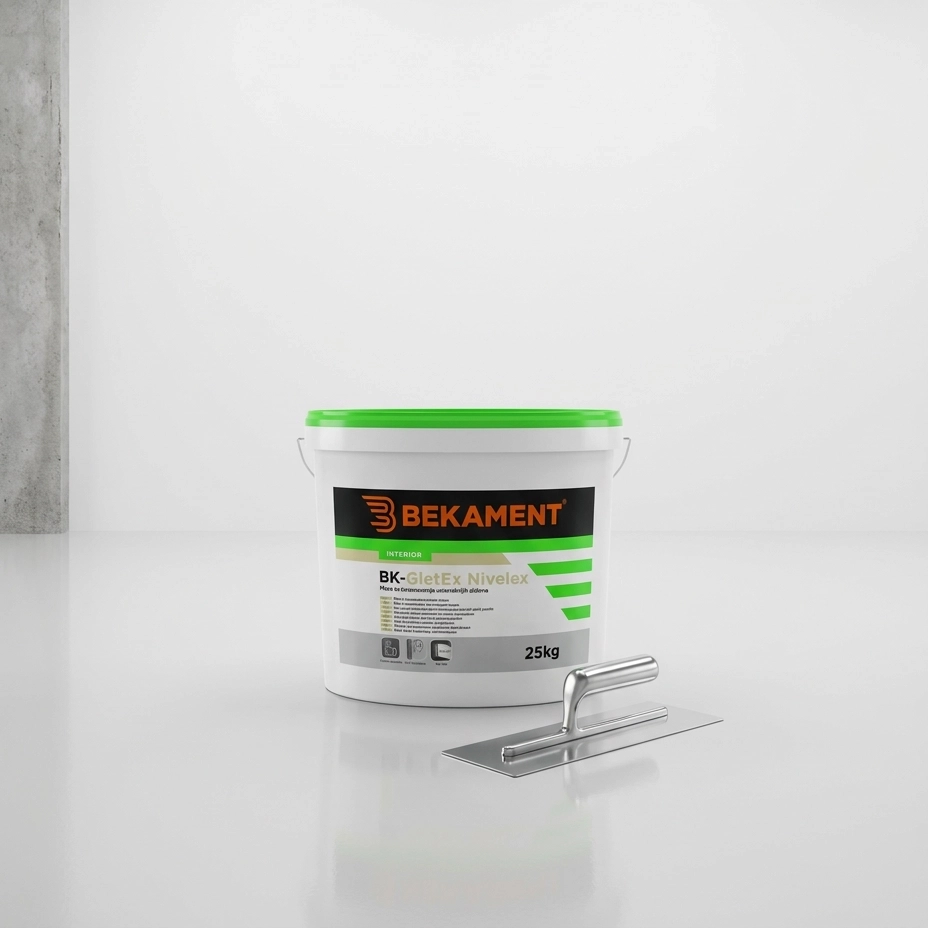 Izravnalna masa za stene 25kg BK – GletEx NIVELEX Bekament 3 Izravnalna masa za stene 25kg BK – GletEx NIVELEX Bekament - slika 3