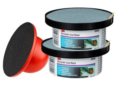 Kontrolni prah 2x DRY GUIDE COAT črn + aplikator 51362 3M 1 Kontrolni prah 2x DRY GUIDE COAT + aplikator 51362 3M