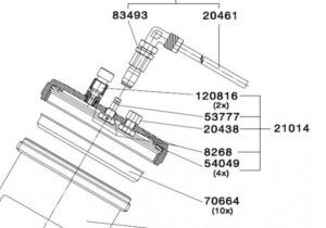 Aluminijast pokrov za BVD komplet 21014 SATA