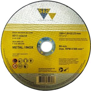 Rezalka za jeklo 180x3x22,23mm SIACUT 8913 Sia