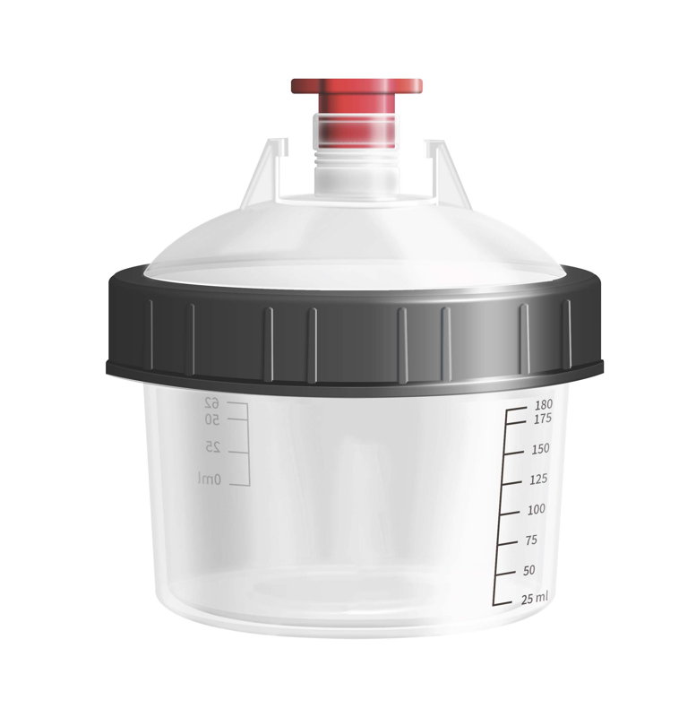 Merilni lončki 50/1 200 ml PCS 125µ za lakirne pištole 1 Merilni lončki 200 ml PCS 125µ za lakirne pištole