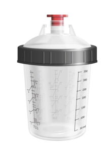 Merilni lončki 50/1 400 ml PCS 125µ za lakirne pištole 3 Merilni lončki 400 ml PCS 125µ za lakirne pištole