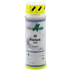 2K prozorni lak v spreju CLEAR COAT MATT ColorMatic