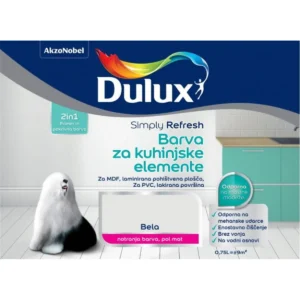 Bela Dulux barva za kuhinjske elemente SIMPLY REFRESH 0,75L