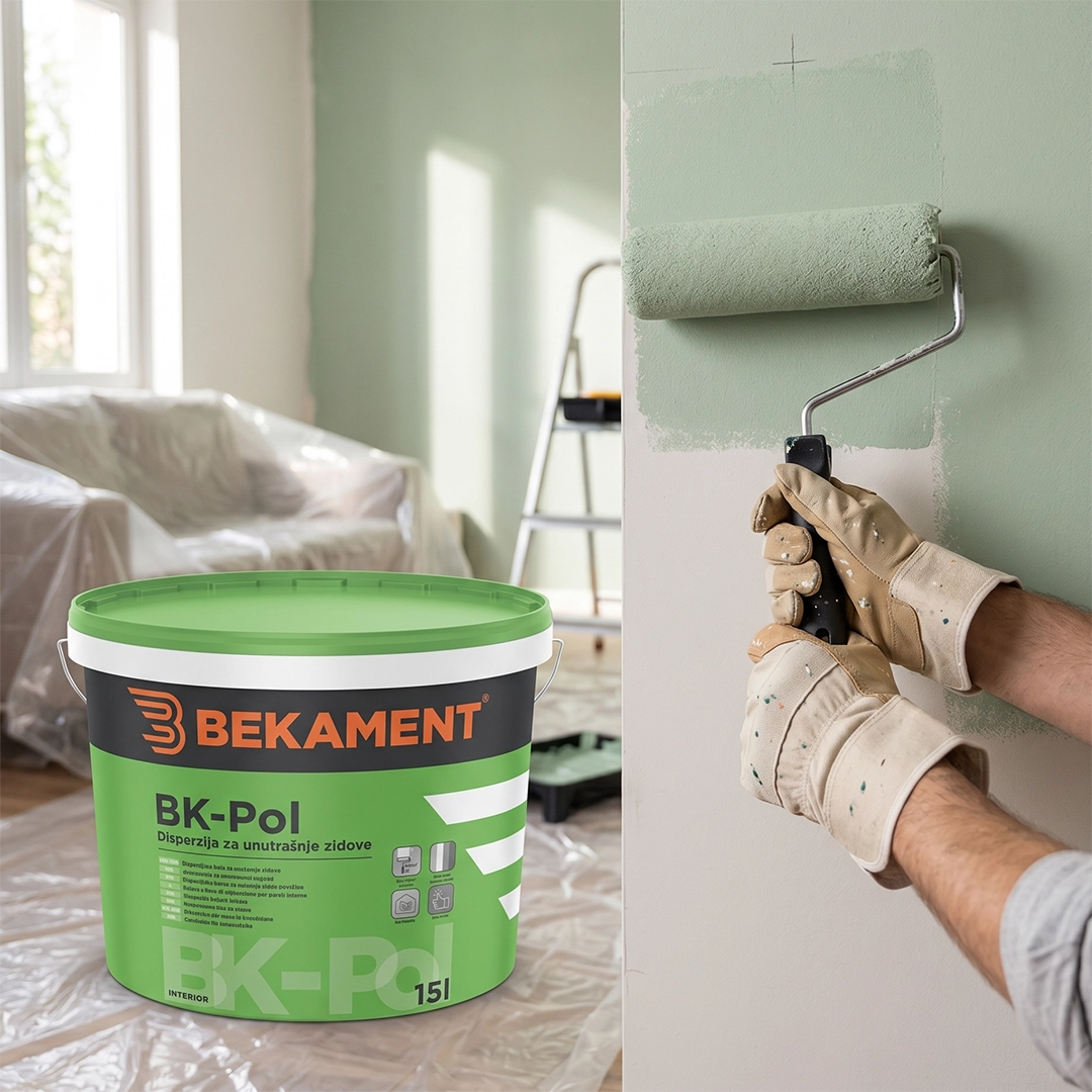 Disperzijska barva za stene MIKS 1/3/5/15L BK – POL Bekament 3 Disperzijska barva za stene MIKS 1/3/5/15L BK – POL Bekament - slika 3