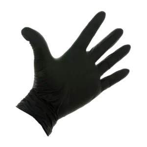 Nitril rokavice 100/1 zaščitne črne 4911 Wibeco