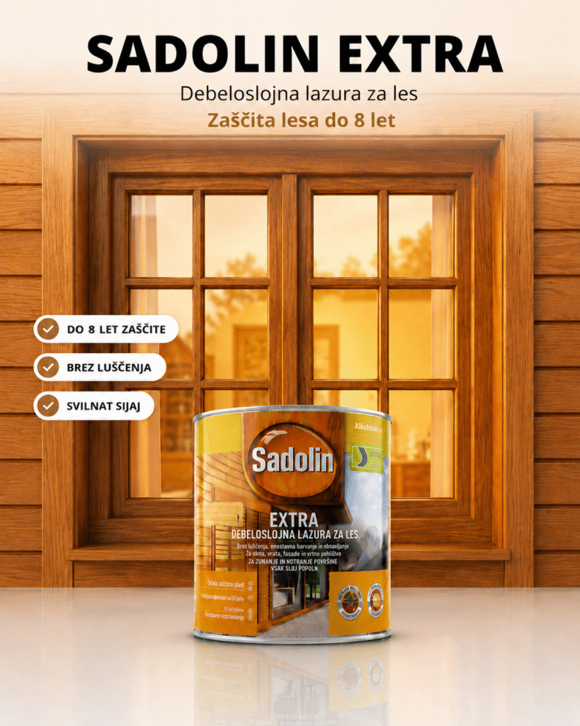 Sadolin Extra lazura za les 2 Sadolin Extra lazura za les