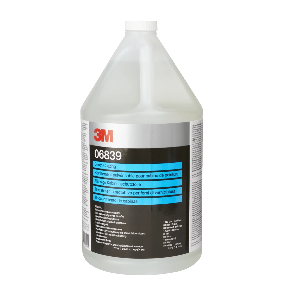 Zaščita lakirne kabine BOOTH COATING 06839 3M 1 Zaščita lakirne kabine BOOTH COATING 06839 3M