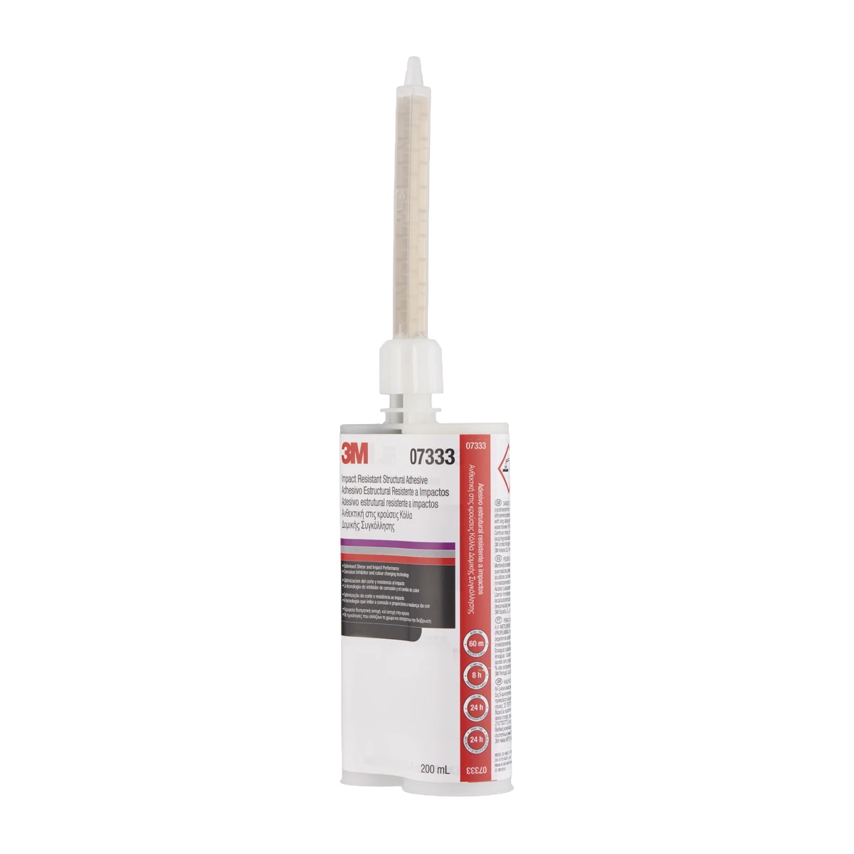 Dvokomponentno lepilo za panele 200ml IMPACT RESISTANT 07333 3M 1 Dvokomponentno lepilo za panele 200ml IMPACT RESISTANT 07333 3M