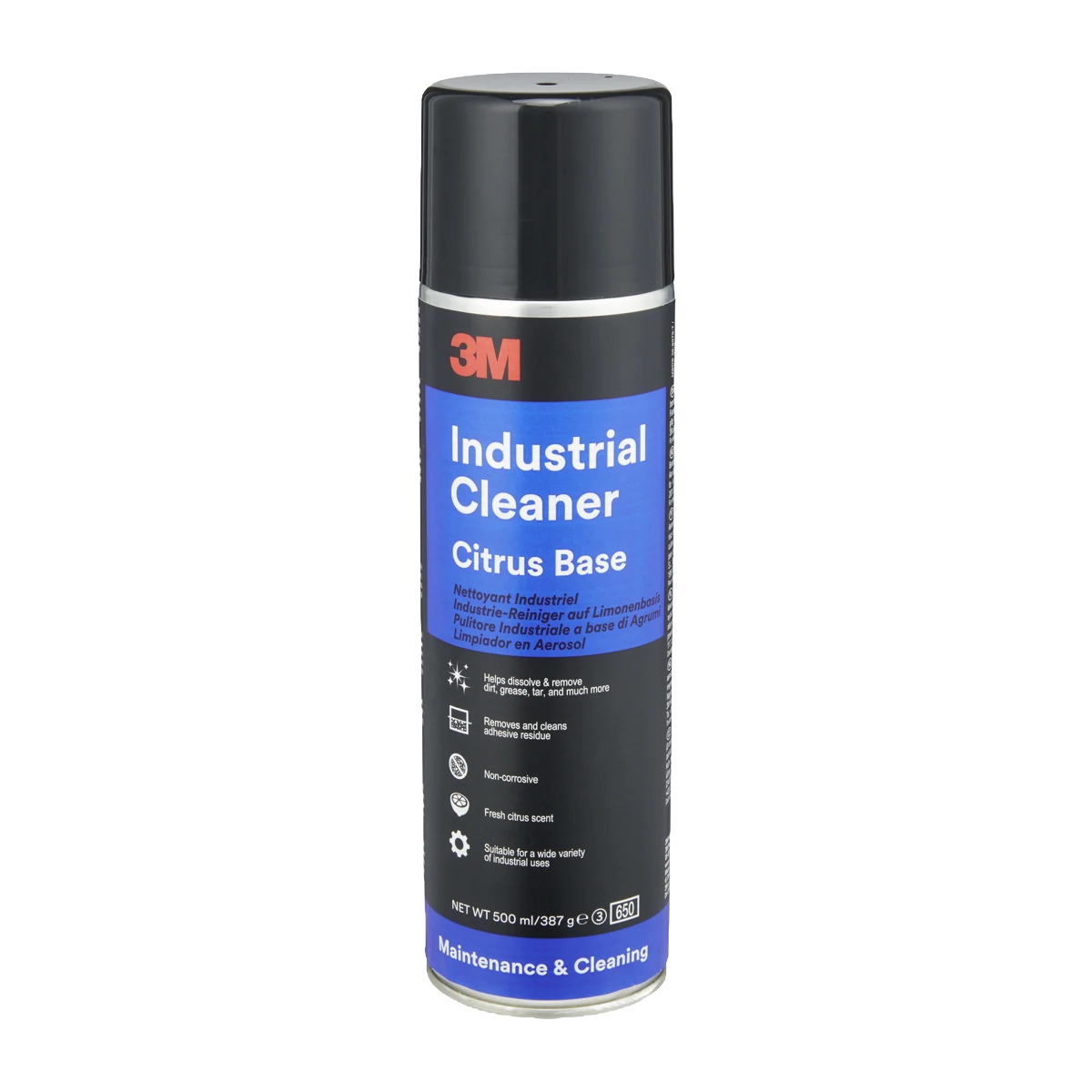 Industrijsko čistilo v spreju 500ml CLEANER CITRUS BASE 50098 3M 1 Industrijsko čistilo v spreju 500ml CLEANER CITRUS BASE 50098 3M
